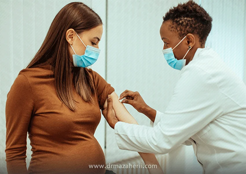 مراقبت های حین بارداری در صورت سرخک گرفتن